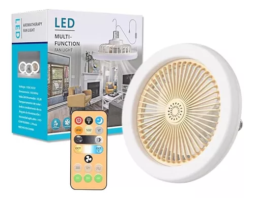 ¡!NUEVO¡ VENTILADOR DE TECHO CON LUZ 3 EN 1 💡💨🍃