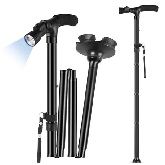 NUEVO BASTON PLEGABLE CON LUZ LED !!💡🦯