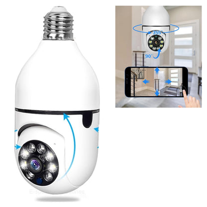 NUEVA CAMARA DE SEGURIDAD TIPO BOMBILLO 360 !! 📷🔄