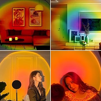 NUEVA Lampara Atardecer 360 PRO !! 🌈🌅💡