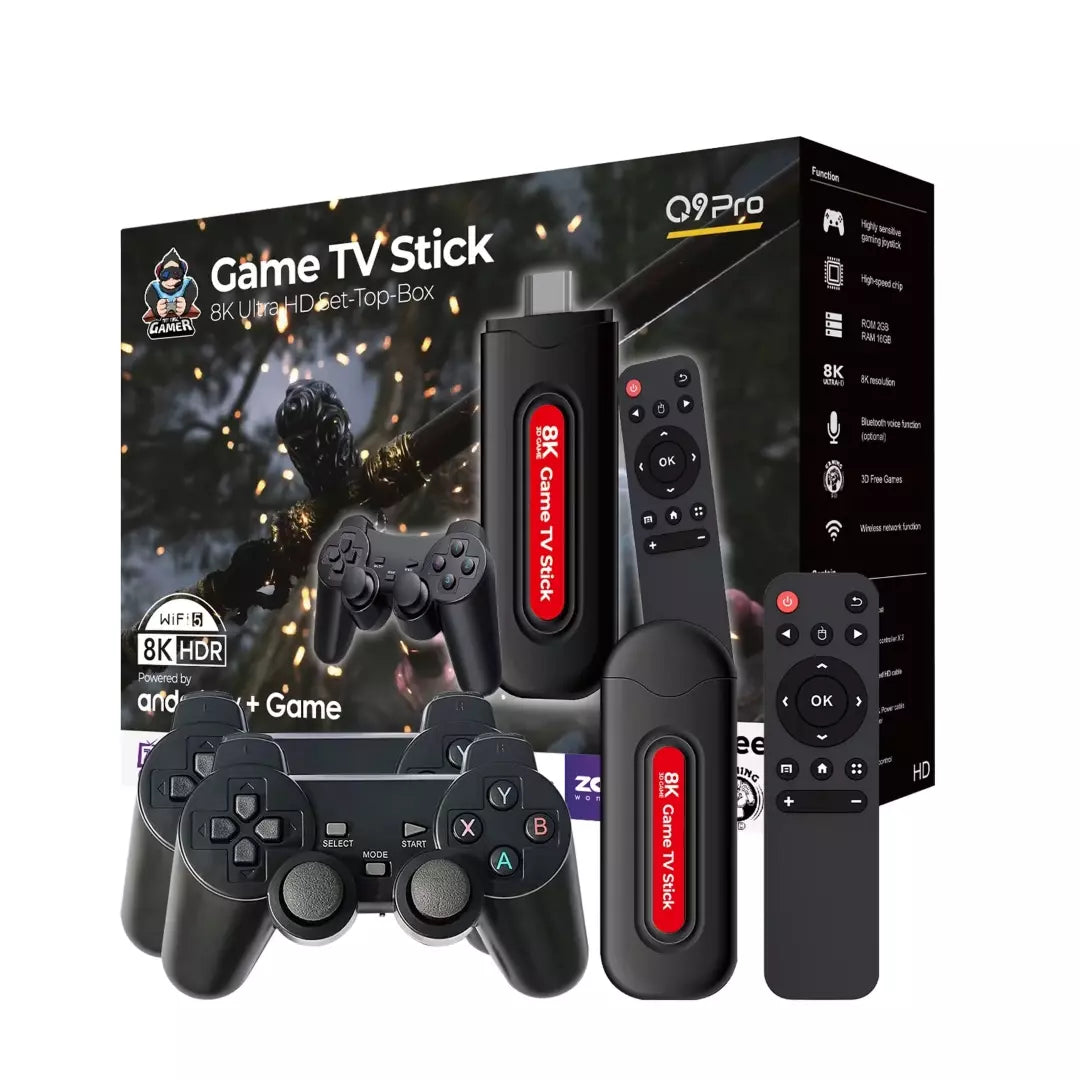 Nuevo Game Stick Q9 PRO + Controles gratis !! 📺🕹️🎁