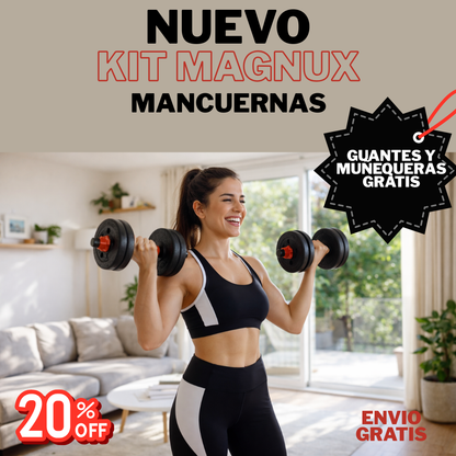 Nuevo Kit de Pesas Magnux !! 💪🏋️‍♂️🔥