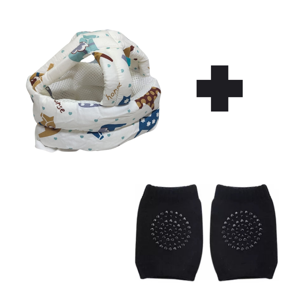 NUEVO GORRO PARA BEBÉS HOPPI 🐰💛 + RODILLERAS GRATIS 🎁