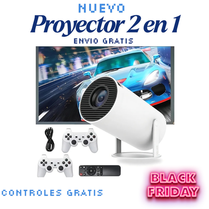 Nuevo SmartCinema + GameBox proyector Gamer 📽️🎮👾!!