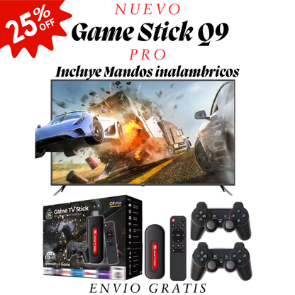 Nuevo Game Stick Q9 PRO + Controles gratis !! 📺🕹️🎁