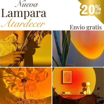 NUEVA Lampara Atardecer 360 PRO !! 🌈🌅💡