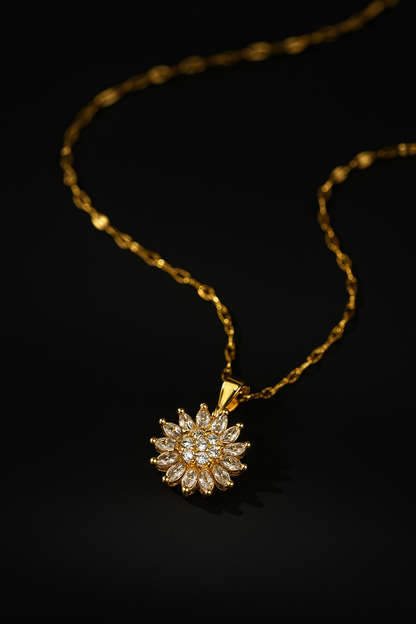 Nuevo Collar GiraSol 🌻 Más que una joya: un recuerdo para siempre