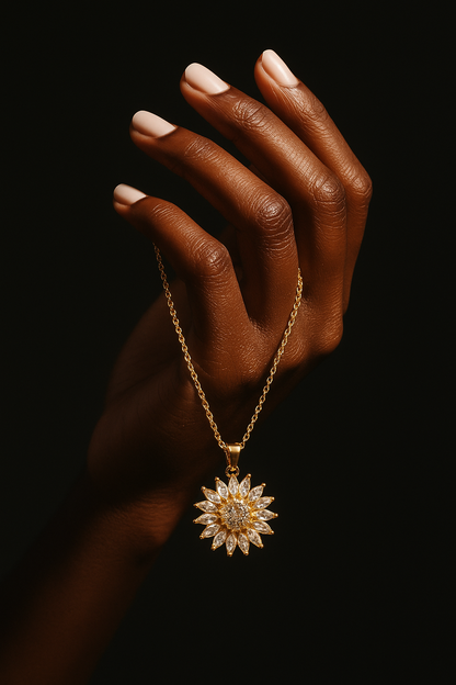 Nuevo Collar GiraSol 🌻 Más que una joya: un recuerdo para siempre