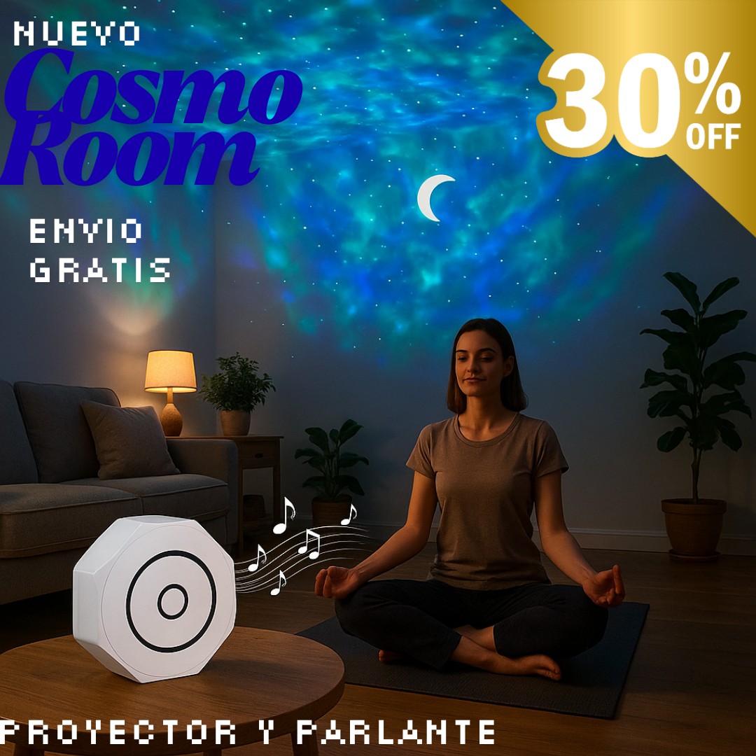NUEVO Cosmo Room Proyector 🌌🎵⭐!!