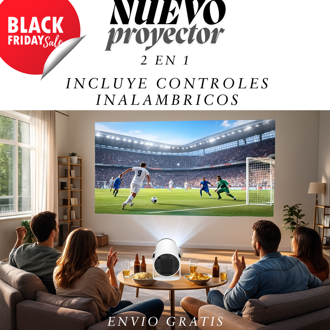 Nuevo SmartCinema + GameBox proyector Gamer 📽️🎮👾!!