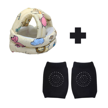 NUEVO GORRO PARA BEBÉS HOPPI 🐰💛 + RODILLERAS GRATIS 🎁