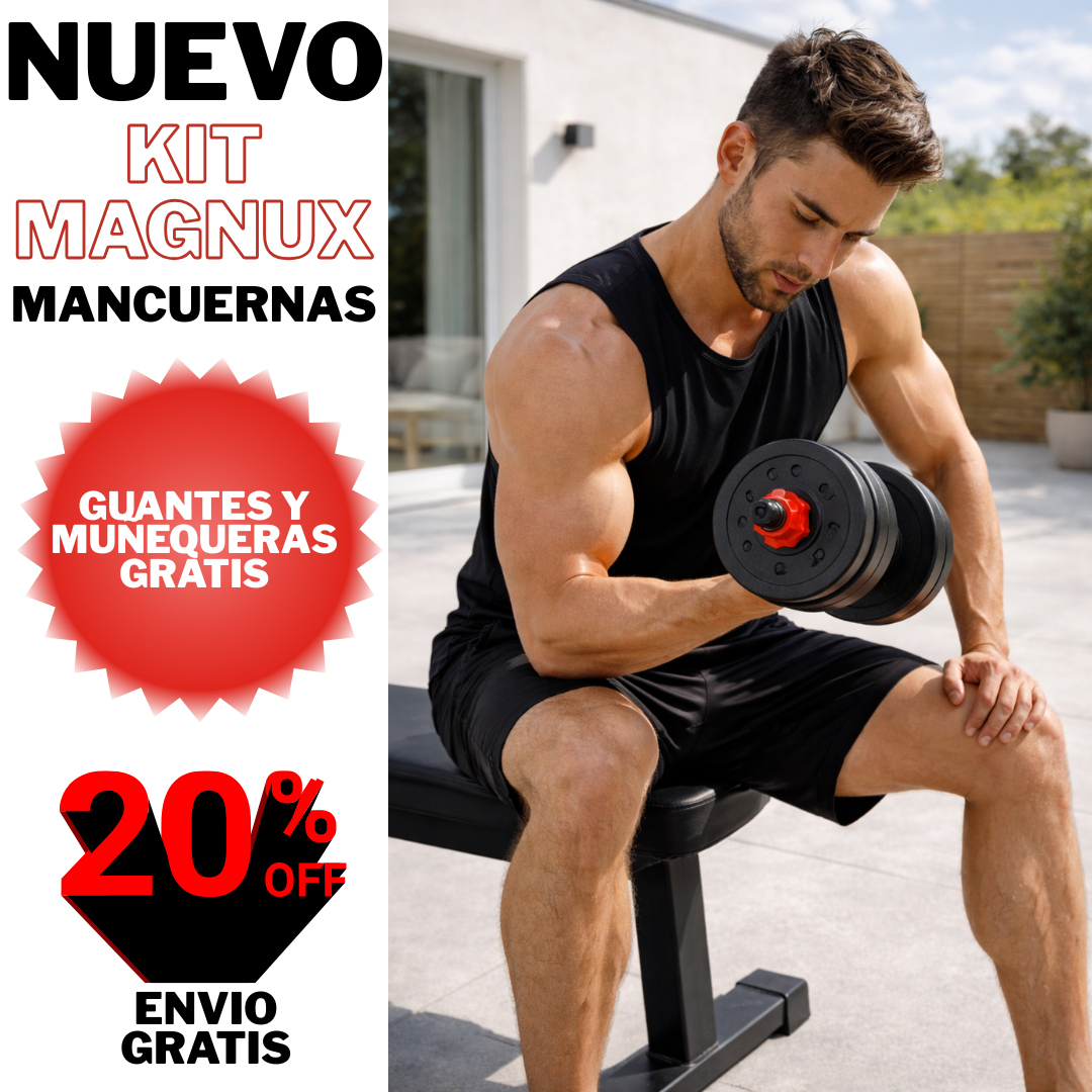 Nuevo Kit de Pesas Magnux !! 💪🏋️‍♂️🔥