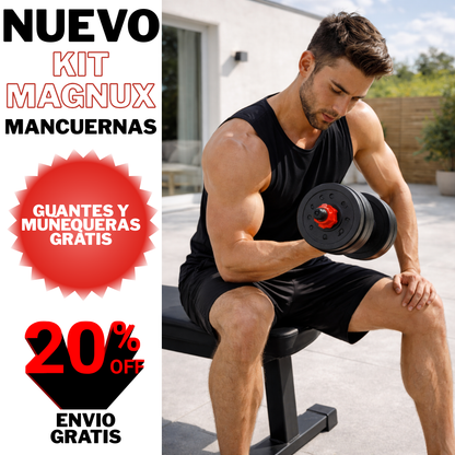 Nuevo Kit de Pesas Magnux !! 💪🏋️‍♂️🔥