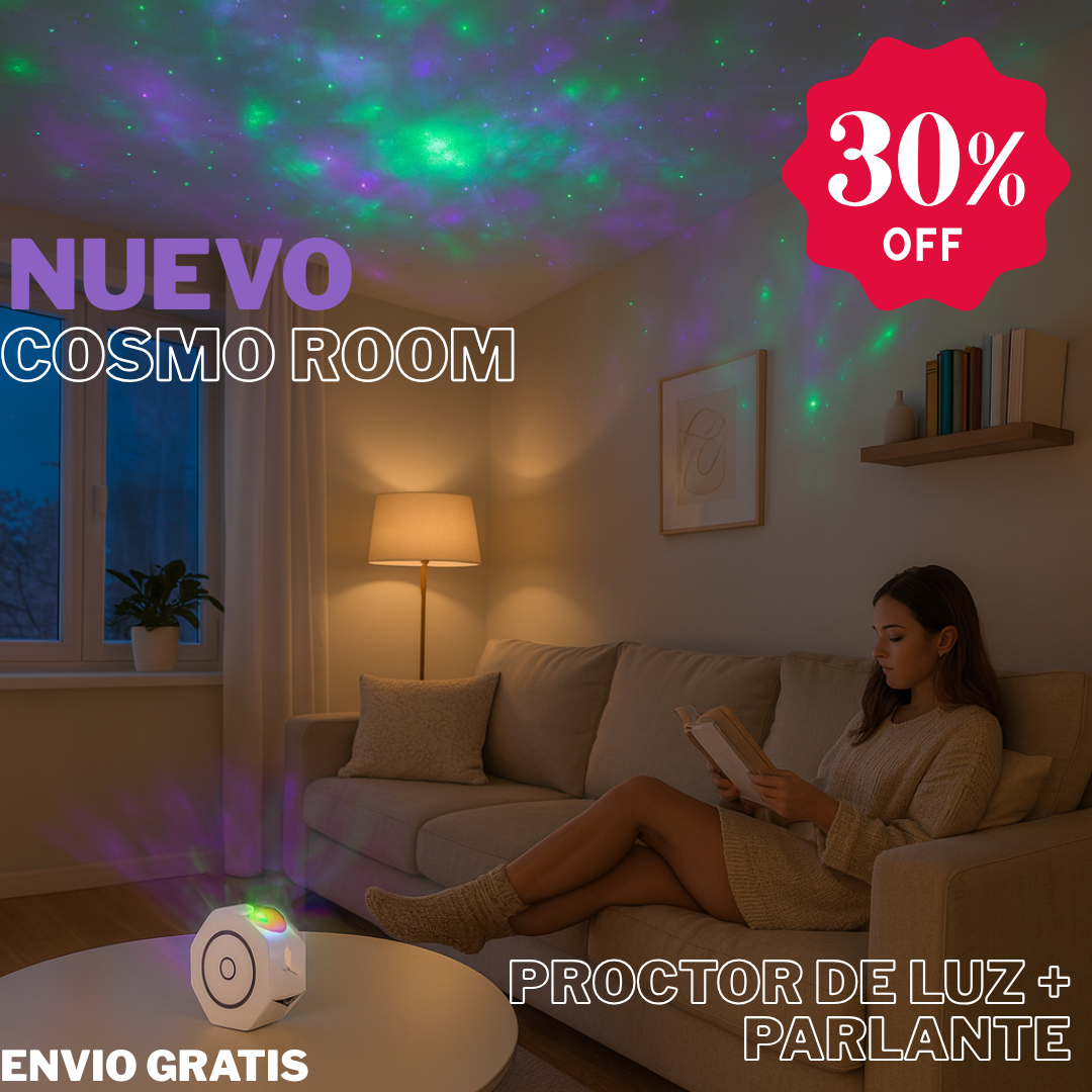 NUEVO Cosmo Room Proyector 🌌🎵⭐!!