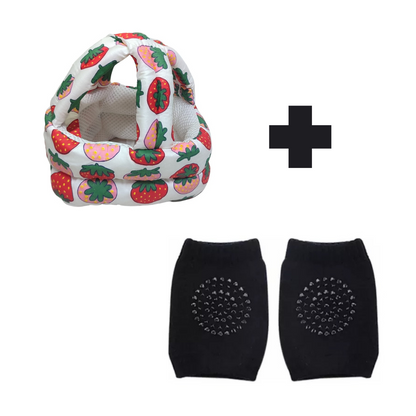 NUEVO GORRO PARA BEBÉS HOPPI 🐰💛 + RODILLERAS GRATIS 🎁