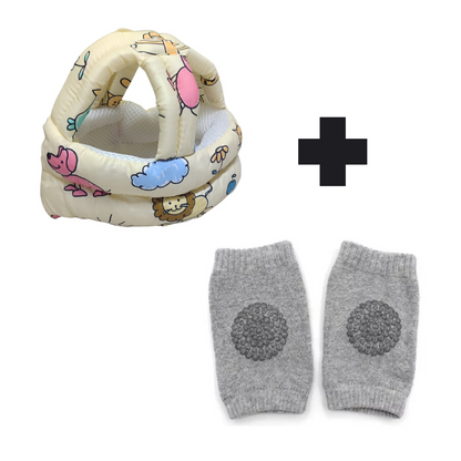 NUEVO GORRO PARA BEBÉS HOPPI 🐰💛 + RODILLERAS GRATIS 🎁