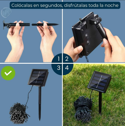 Nuevas Luces Navidad Solar Pro 🌞🍃