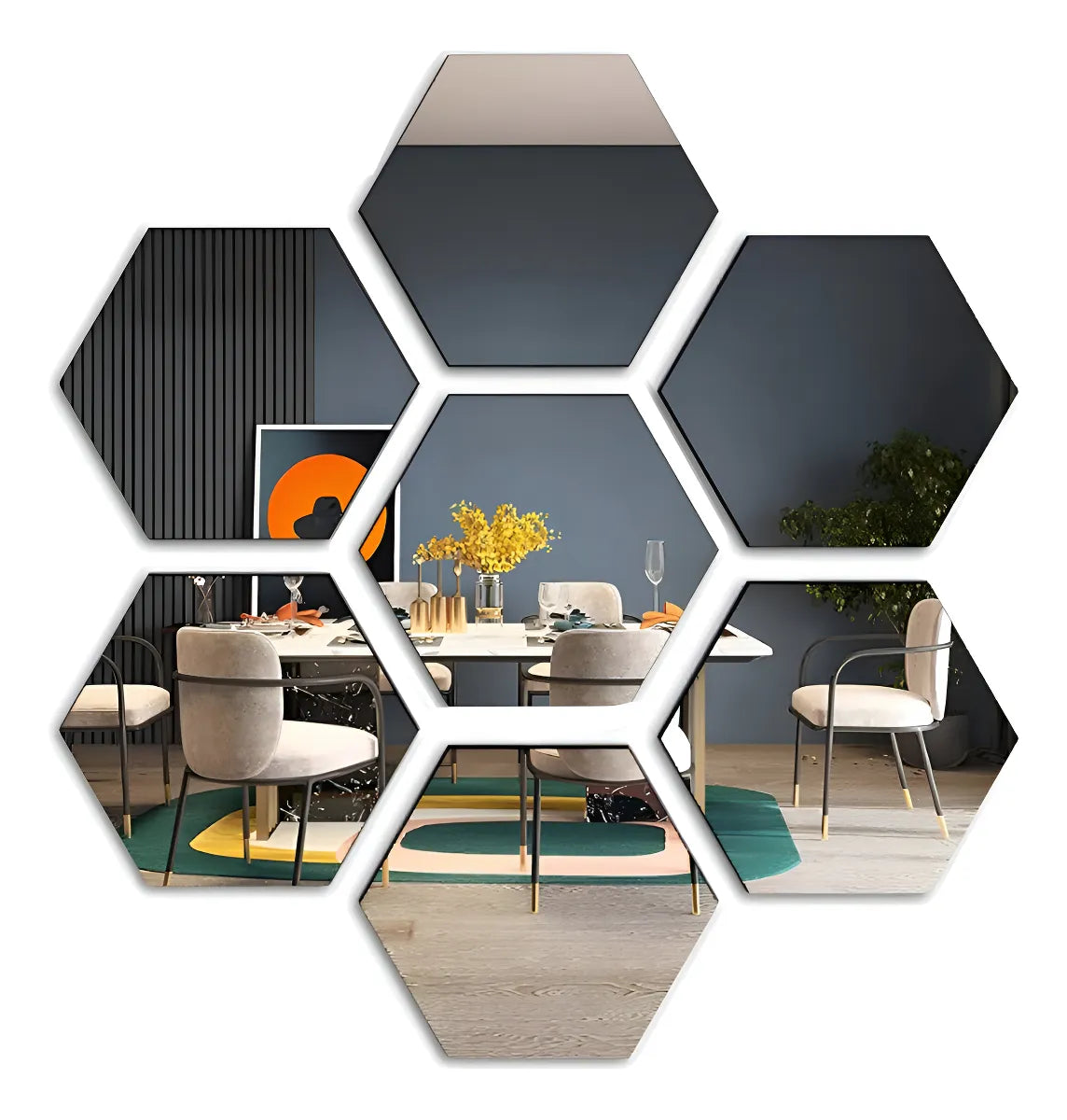 Nuevo Set de Espejos Decorativos LumiDecor™ 🏡✨