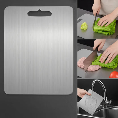 Nueva Tabla en Acero Inoxidable CorteMaster™ –  Higiénica y Resistente 🔪🥩