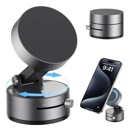 NUEVO Soporte para Celular con VENTOSA MAGNETICA!! 🧲📱