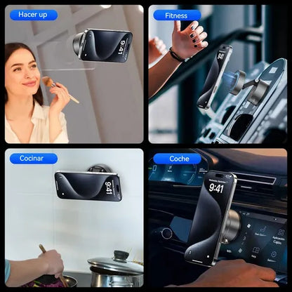 NUEVO Soporte para Celular con VENTOSA MAGNETICA!! 🧲📱