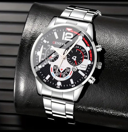 Nuevo Combo Elegance Set x 3 Reloj, pulsera cadena 💎⌚