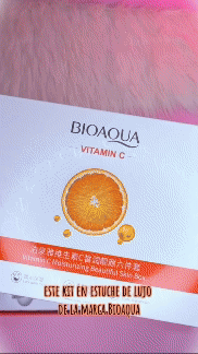 ¡Nuevo! Kit x6 de Lujo Bioaqua Vitamina C 🍊